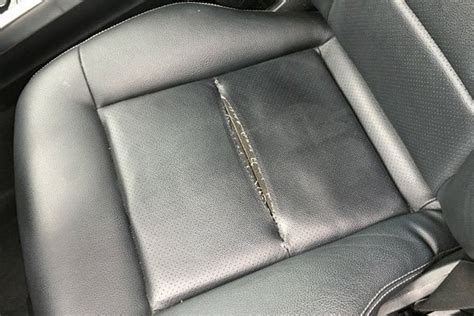 Repairing holes in leather car seats does not require the expertise of an auto technician, nor does it require replacing the seat and/or recovering the area . . Car seat patch leather